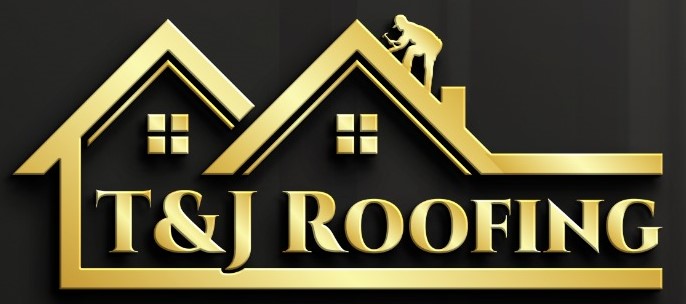 logo for T & J Roofing