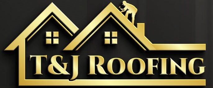 logo for T & J Roofing